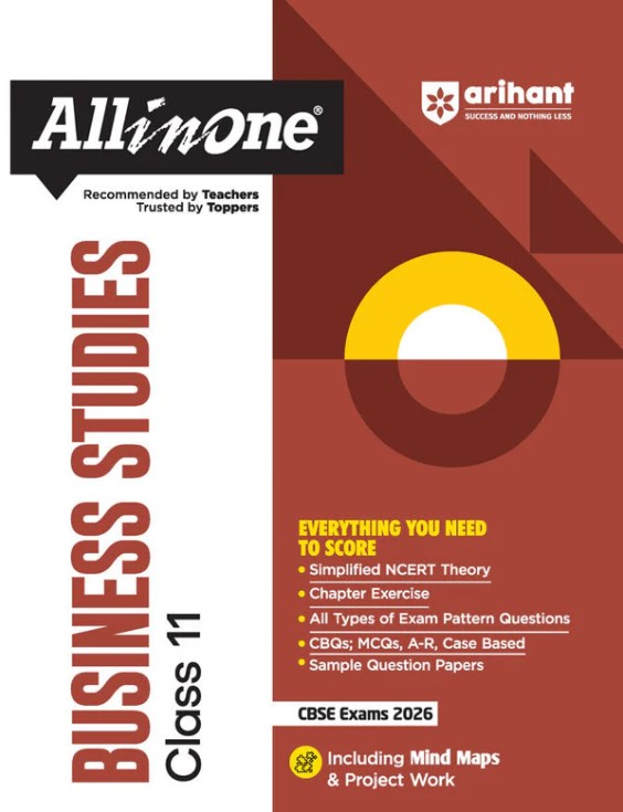 CBSE All in One Business Studies Class 11 Exam 2025-26